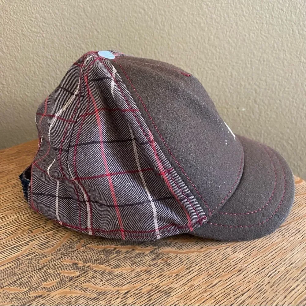 Gorin San Cassel Kids Brown Motorcross Adjustable Baseball Hat.  One Size. VGUC!
